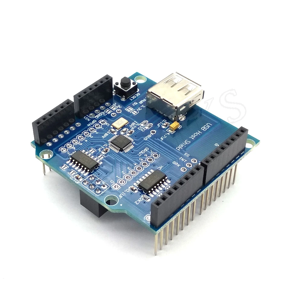 

USB Host Shield 2.0 for Arduino UNO MEGA ADK Compatible for Android ADK DIY Electronic Module Board
