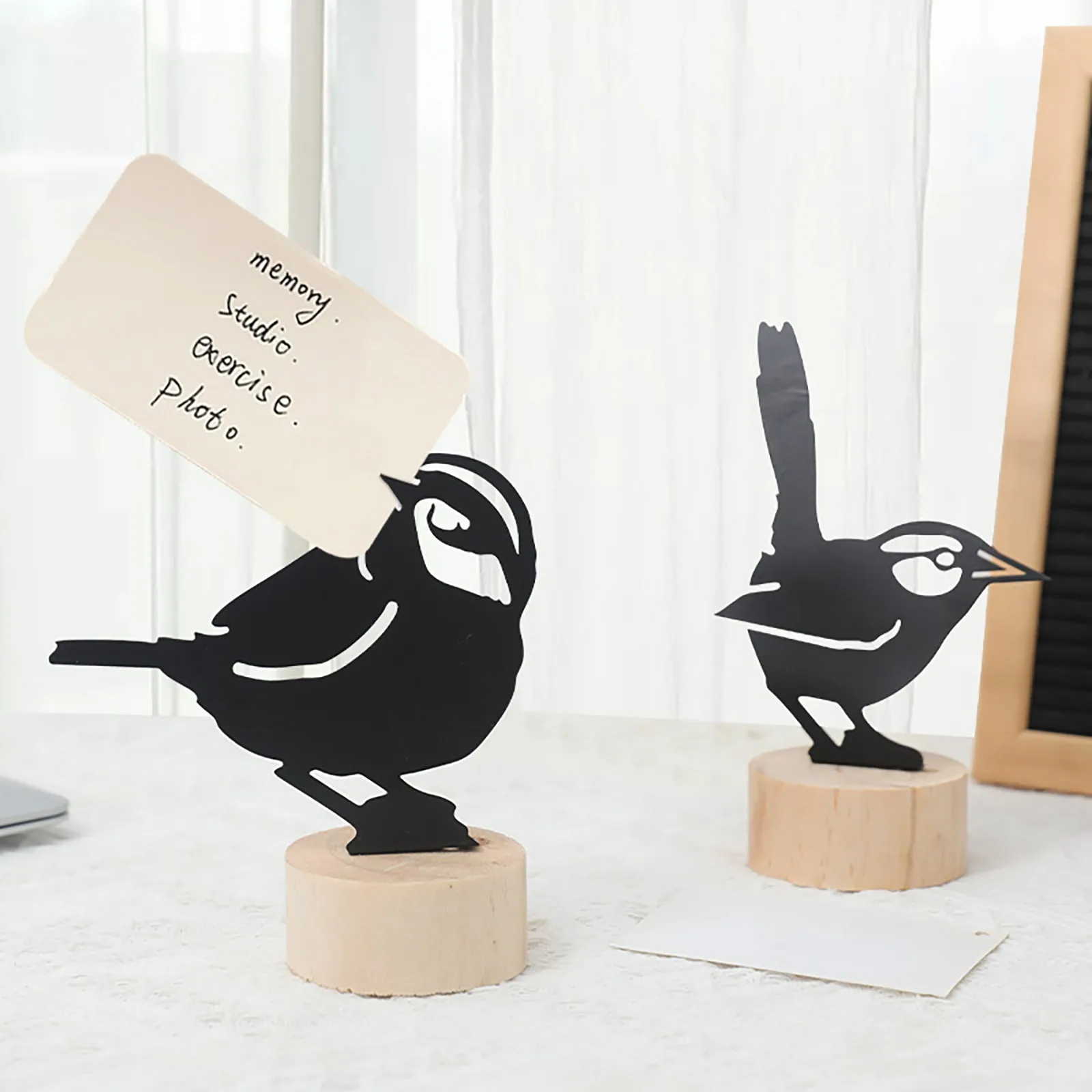 

Outdoor Christmas Bulbs Ornaments Ornaments under 10 Dollars Ornaments Small Metal Hollow Bird Message Clip Note Clip Bird