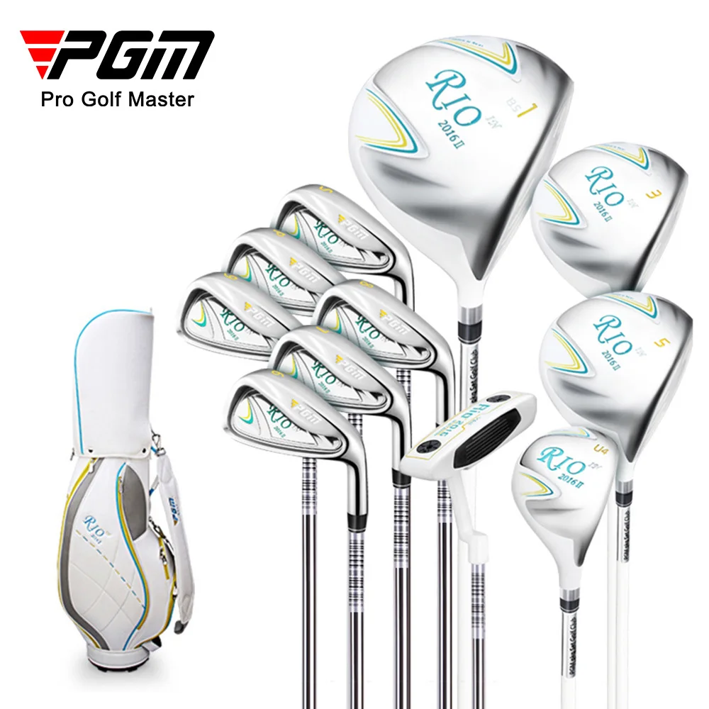 Clubs Complete Set 13.5 L Flex Carbon Shaft With Golf Bag Rio Ii Beginner Training Club Large Volume Forgiveness