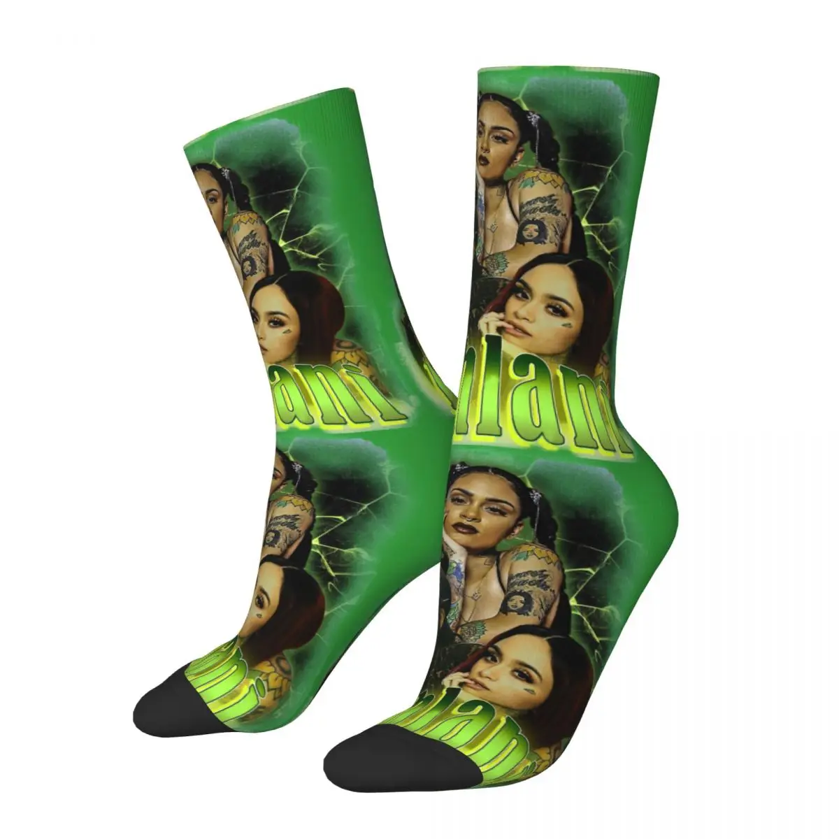 

Funny Crazy Sock for Men Kehlani Hip Hop Harajuku Hip Pop Young Street Culture Fashion Breaking Happy Seamless Boys Crew Sock