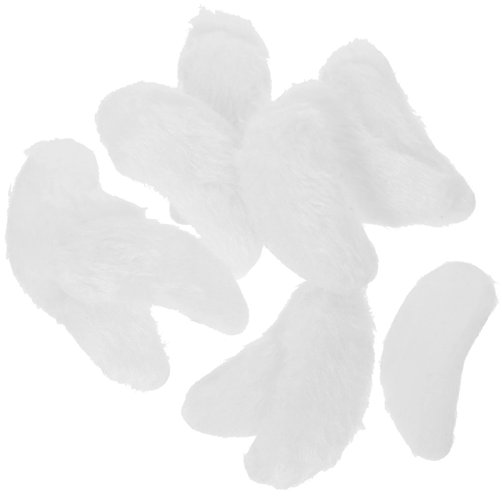 8 пар поддельных реквизитов для бровей Санта-Клауса усы рождественский косплей