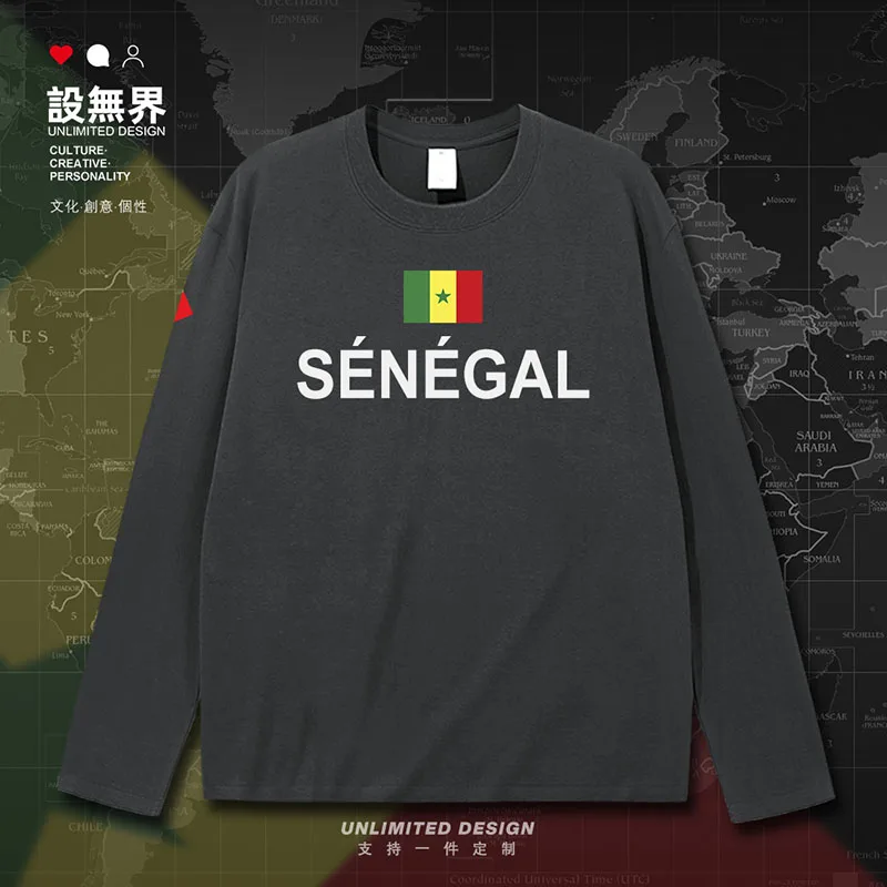 Senegal SEN Африка Сенегальская мужская футболка спортивный костюм с коротким