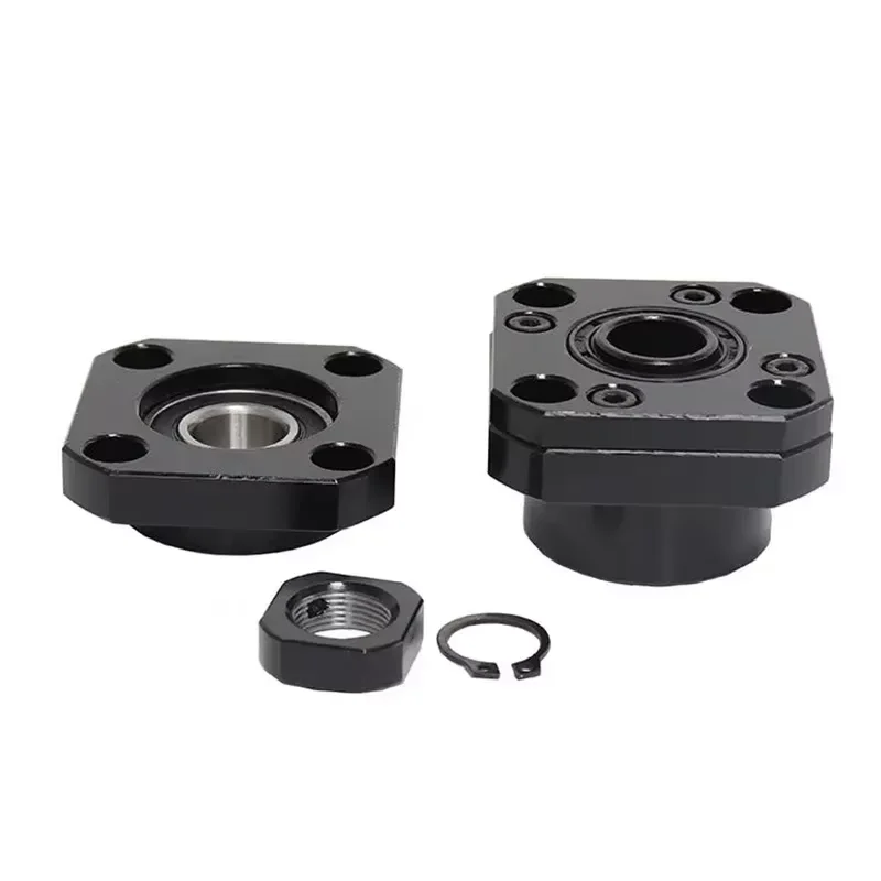 Фото FK12 FF12 FF20 FF30 FK20 FK30 Шариковый винт Подшипник седла Шариковый винт Концевая опора Блок для шарикового винта с ЧПУ Часть №3