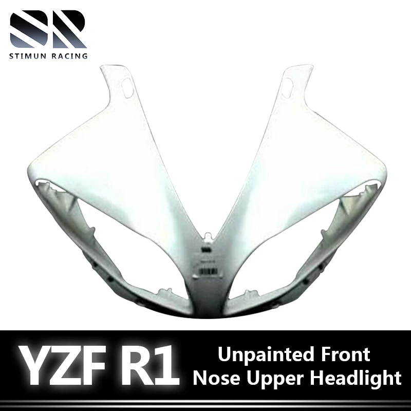 

For Yamaha YZF R1 2009-2011 Unpainted Front Nose Upper Headlight Fairing Cowl