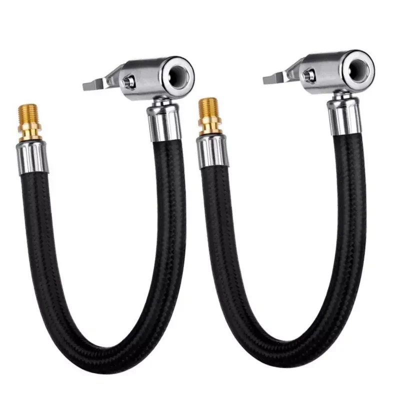 

Car Bike Tire Air Inflator Hose Inflatable Extension Tube Adapter Twist Tyre Air Connection Locking Air Chuck