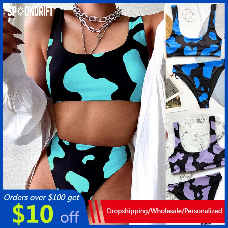 

Bathing Suit Women Swimsuit Woman Beach Dress Sets Women's Two-piece Shorts Bikini Swimwear Big Size Ups Cover Clothes Underwear