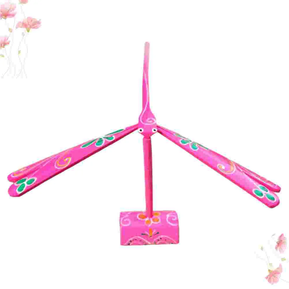

Dragonfly Toy Flying Toys Bamboo Kids Fairy Early Balance Saucers Twisty Shooter Disc Balancing Self Copter Plastic Model
