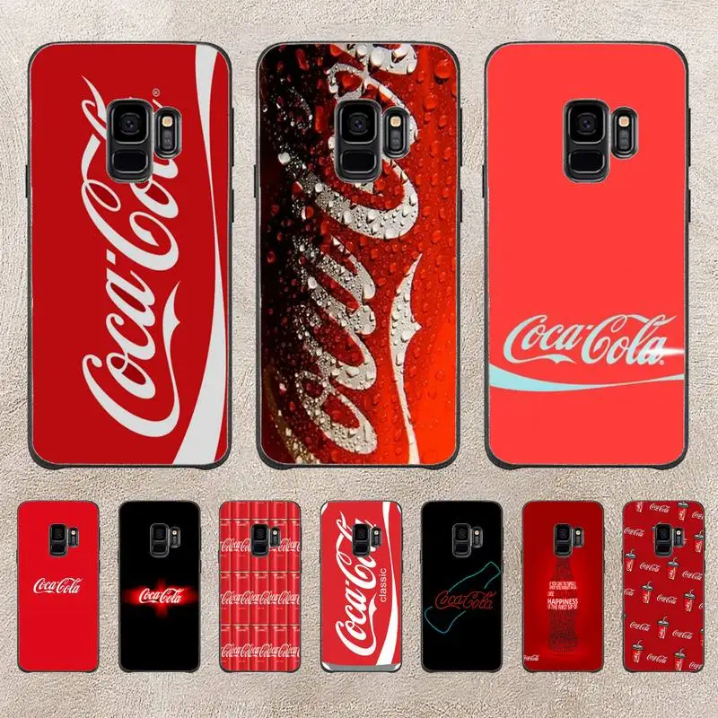 

C-Coca-Fashion Cola Phone Case For Samsung Galaxy A51 A50 A71 A21s A31 A41 A10 A20 A70 A30 A22 A02s A13 A53 5G Cover Coque