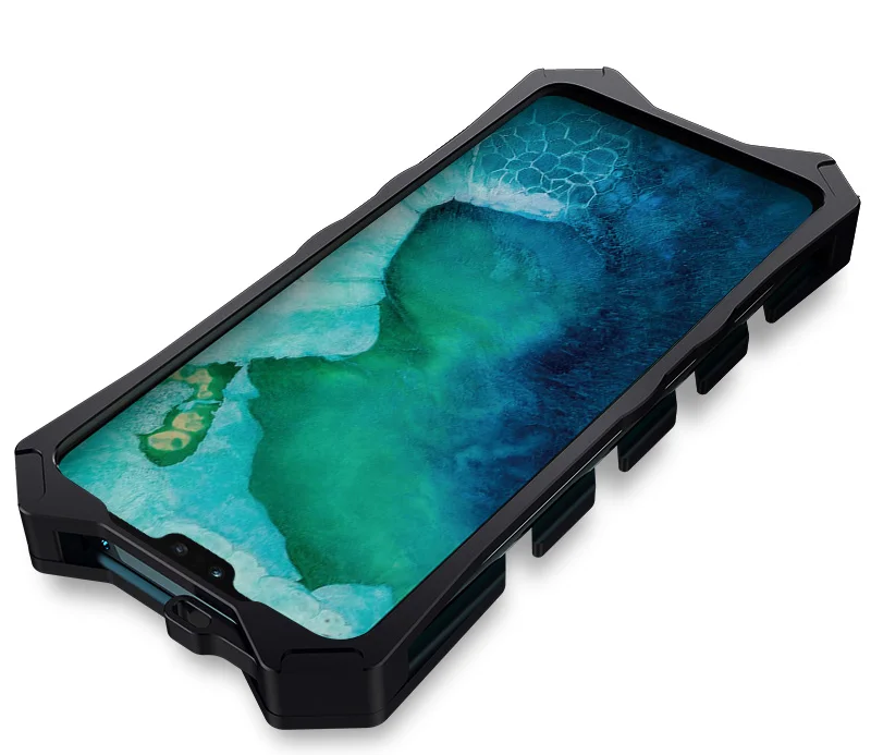 Zimon Armor Aviation Aluminum Metal Bumper Phone Case For Vivo S10 Iqoo 7 Pro Powerful Outdoor Frame Shockproof Cover
