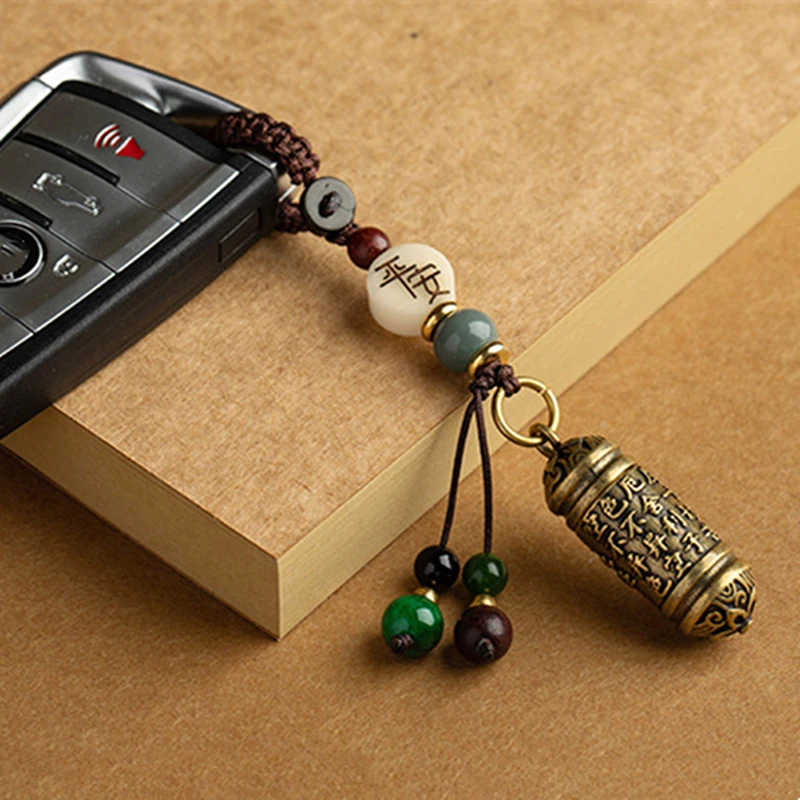 1 шт. латунный буддистский браслет с шестью словами |