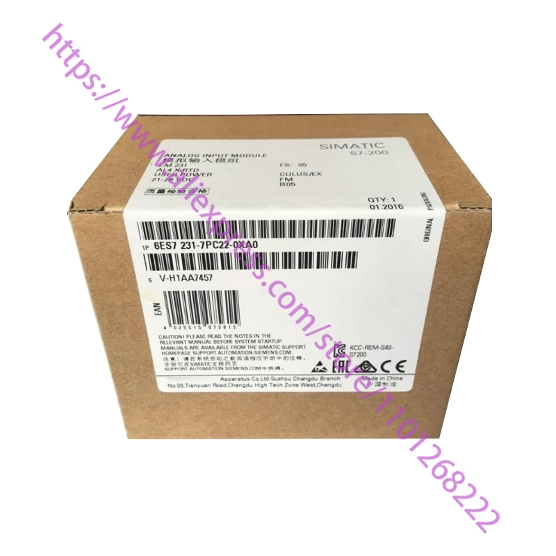 

6ES7231-7PC22-0XA0 новый оригинальный, агентские инспекции