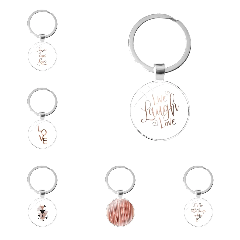 

Брелок с кабошоном в виде сердечек, ананаса, золотого и розового стекла, брелок для автомобильных ключей, брелки с подвесками, подарки