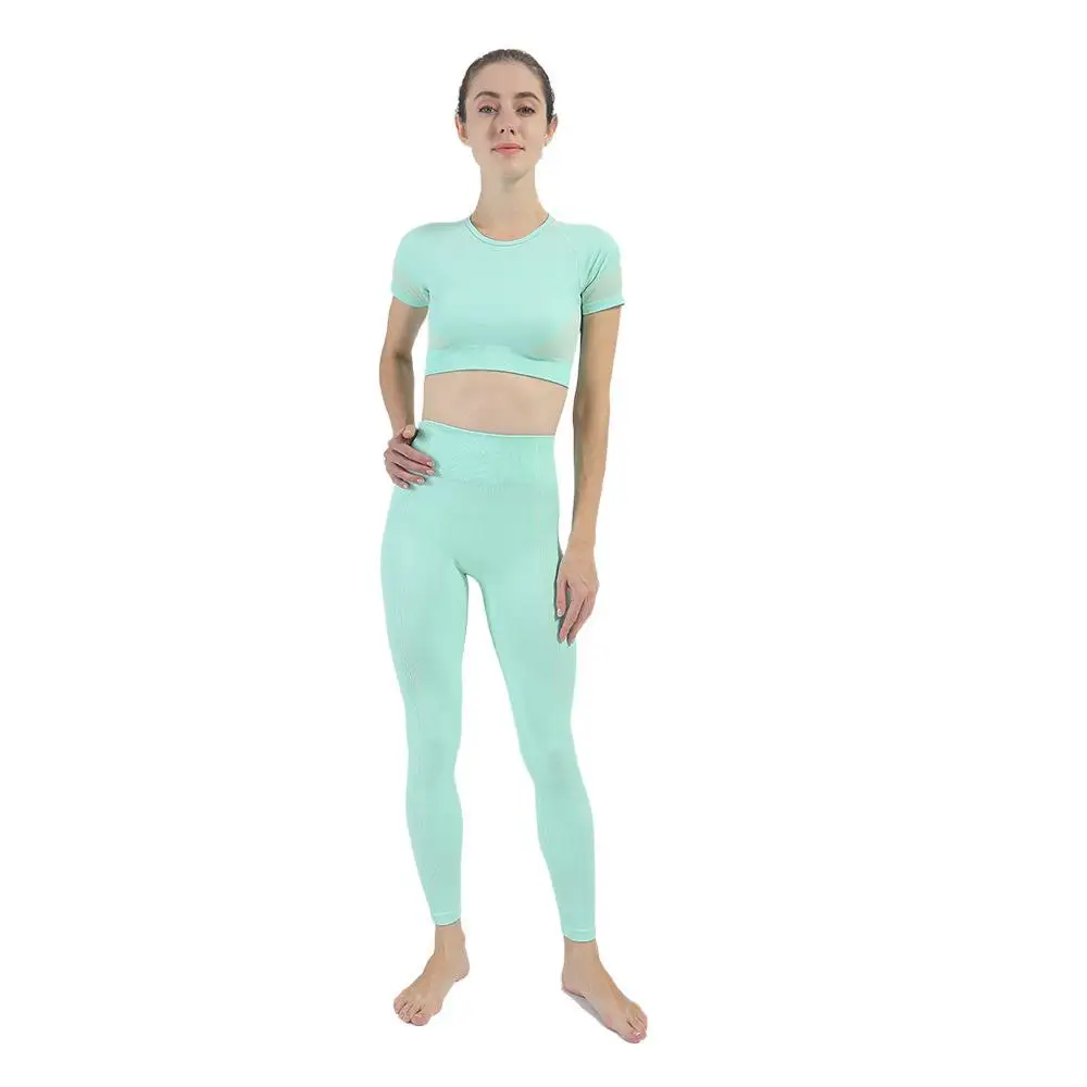 Woman Sexy Open Crotch Yoga Leggings Adult Outdoor Sex Crop Top Fitness Hidden Zipper Elastic Booty Lifting Crotchless Panties