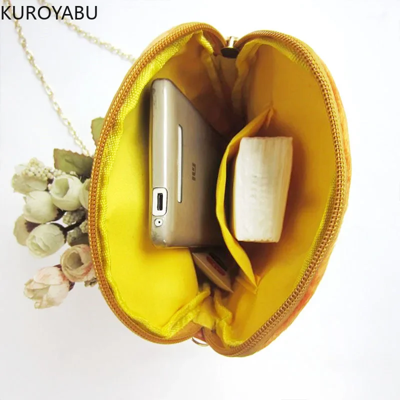 Kawaii мини-сумки с изображением яичницы Милая женская Холщовая Сумка Y2k на плечо