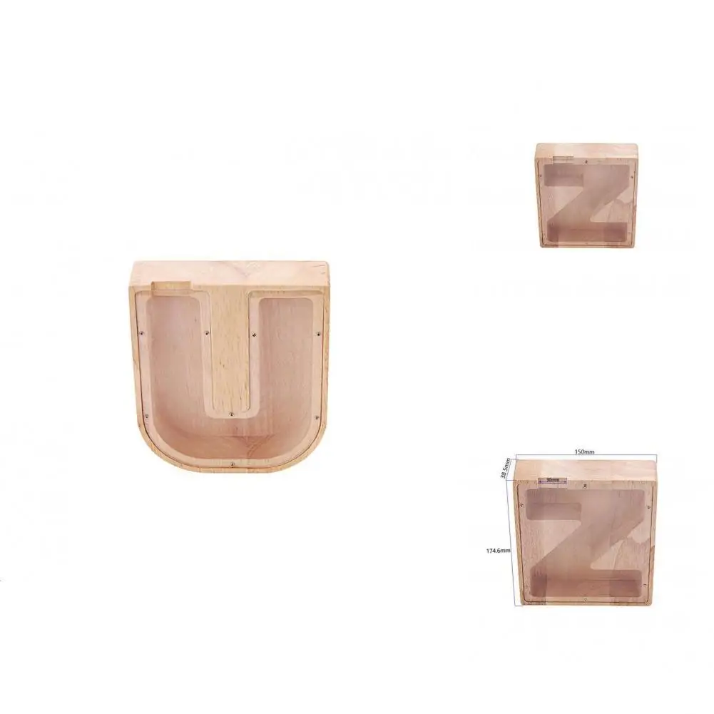 

Letter-Shaped Lightweight Personalized Creative Piggy Bank Letter Shaped Home Decoration Piggy Bank for Home Use