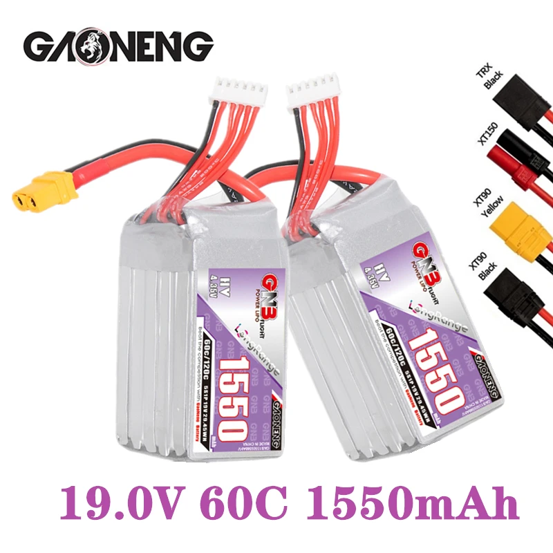 

RC FPV гоночный Дрон батарея 19,0 В 1550 мАч 60C/120C LiPo батарея для радиоуправляемого квадрокоптера вертолета автомобиля лодки запчасти HV 5S 19,0 в батарея