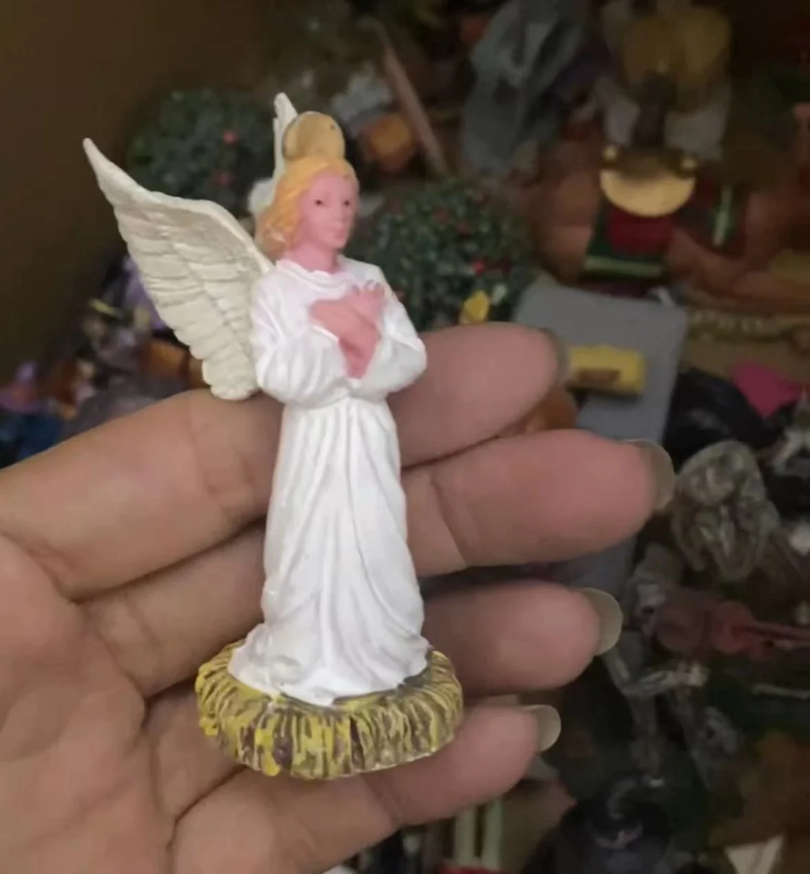 

Полимерная фигурка, Интеллектуальный психологический песок, настольная игра, поле, терапия, ангел