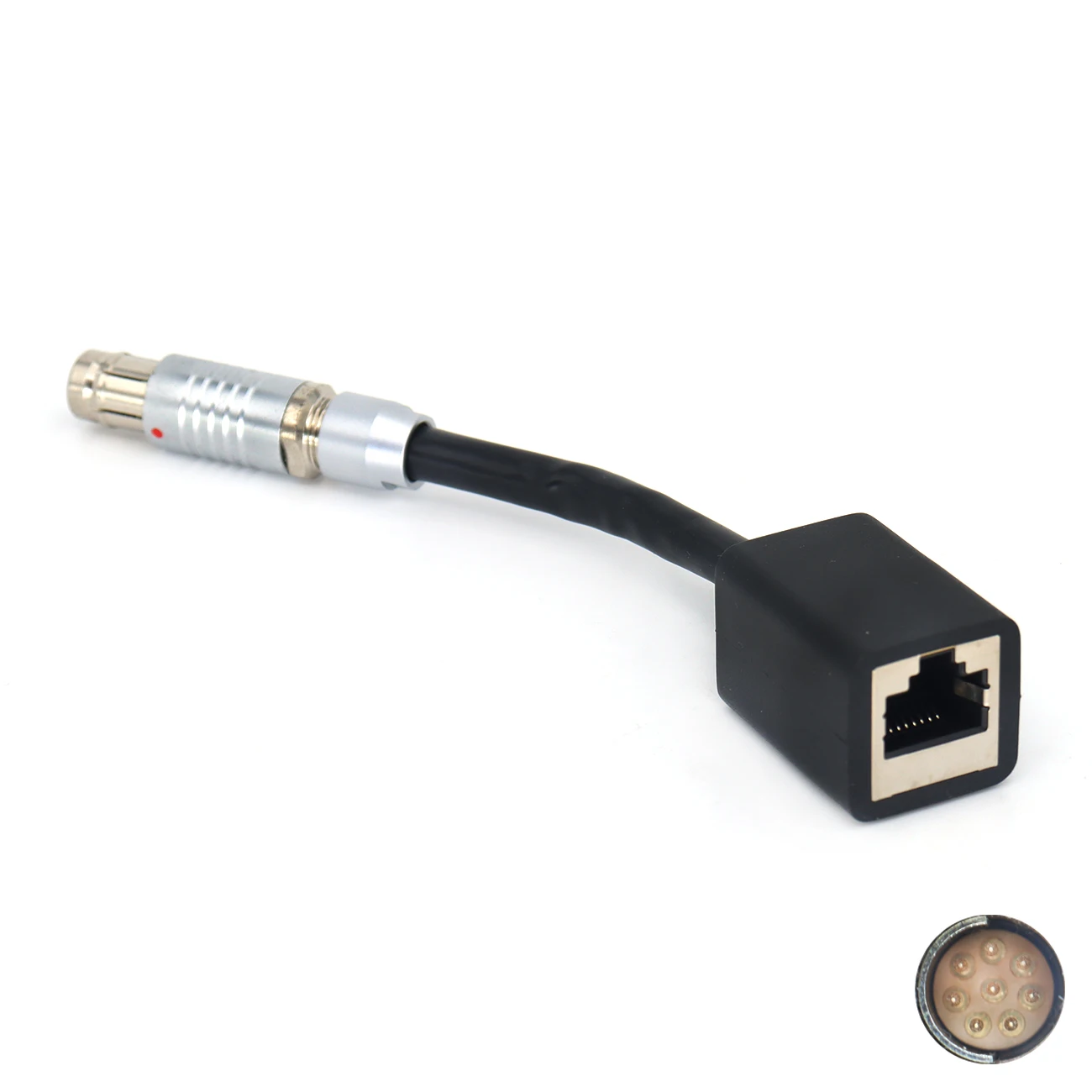 Фото Кабель для передачи данных Ethernet Fischer 8-Pin на RJ45 (гнездо) для Phantom VEO-S |   UHS |   Серия T |   v2640 Онис |   Камера Flex4K №3