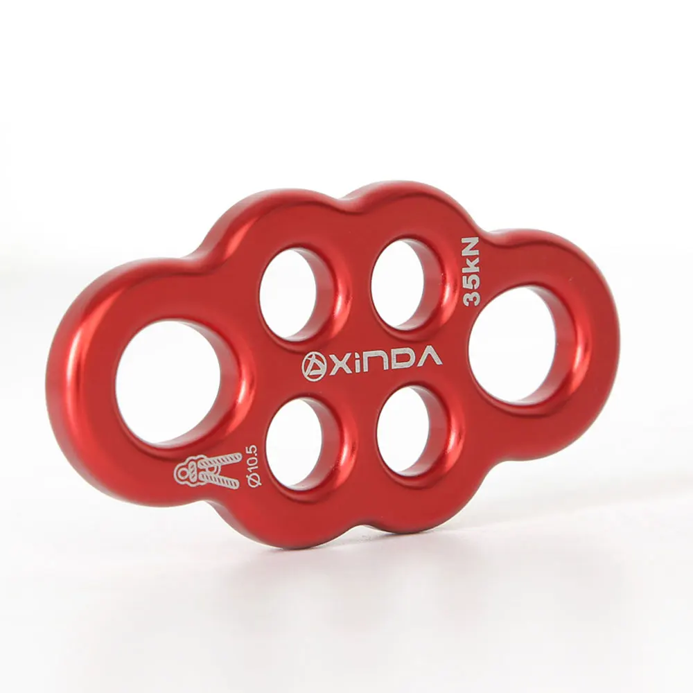 Наружный альпинистский регулятор из алюминиевого сплава 35KN скалолазание защита