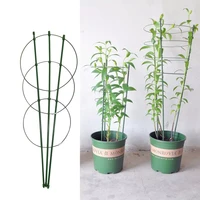 45cm60cm climbing vine rack plant potted support frame plastic coated steel flower vegetables decorative trellis bracket 1pc