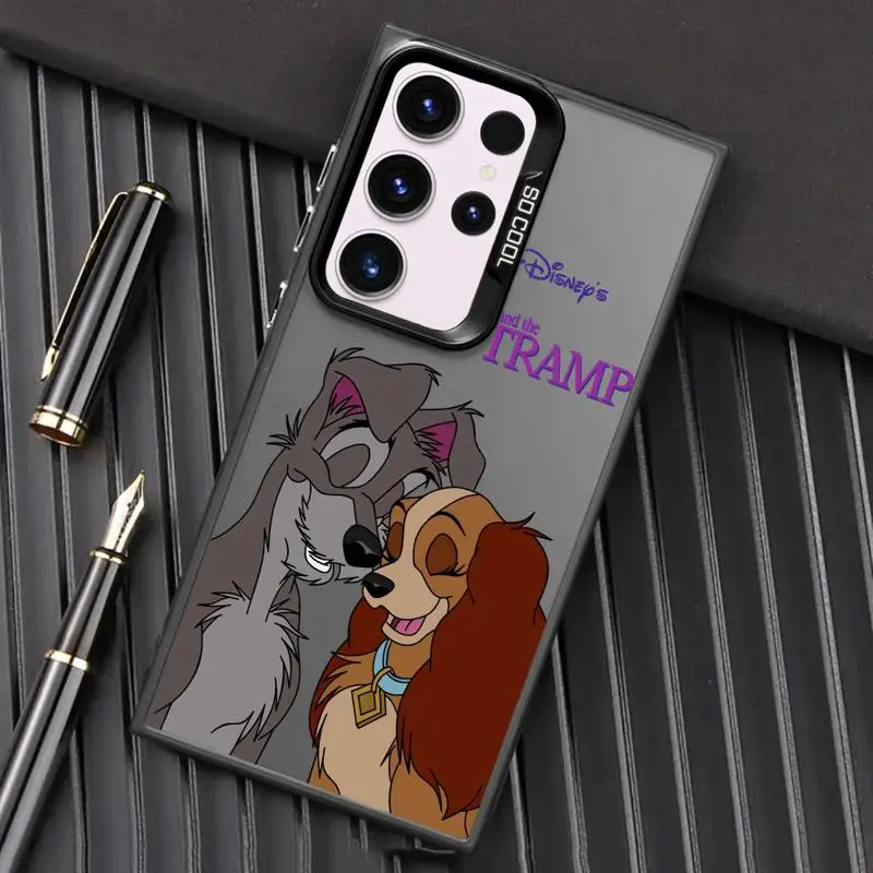 Противоударный чехол для Samsung Galaxy S24 S23 S22 Ultra S20 FE S21 Plus Note 20 силиконовый телефона Lady