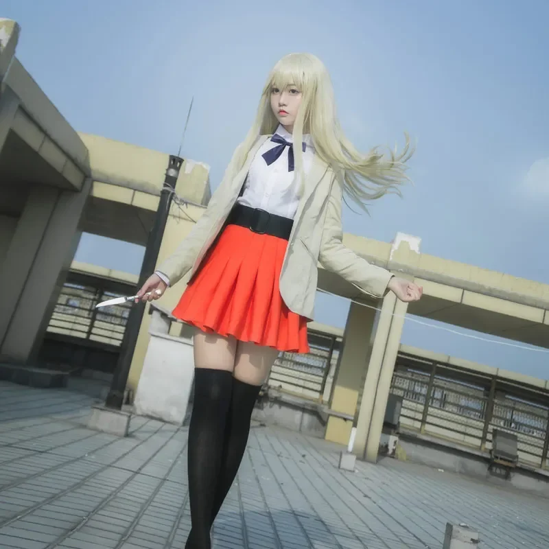 Хаката Тонкоцу Раменс Лин Синьмин пальто рубашка платье униформа наряд аниме