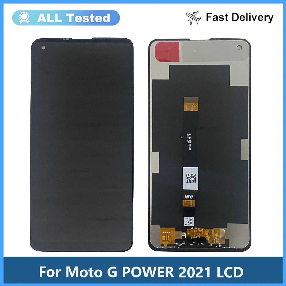 Для Motorola Moto G Power 2021 XT2117 ЖК-дисплей сенсорный экран дигитайзер в сборе Замена 100%