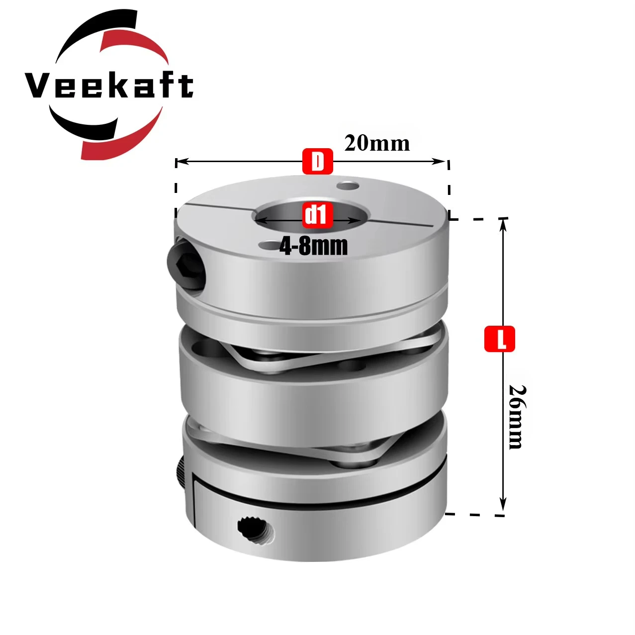 

Муфта Veekaft D20L30