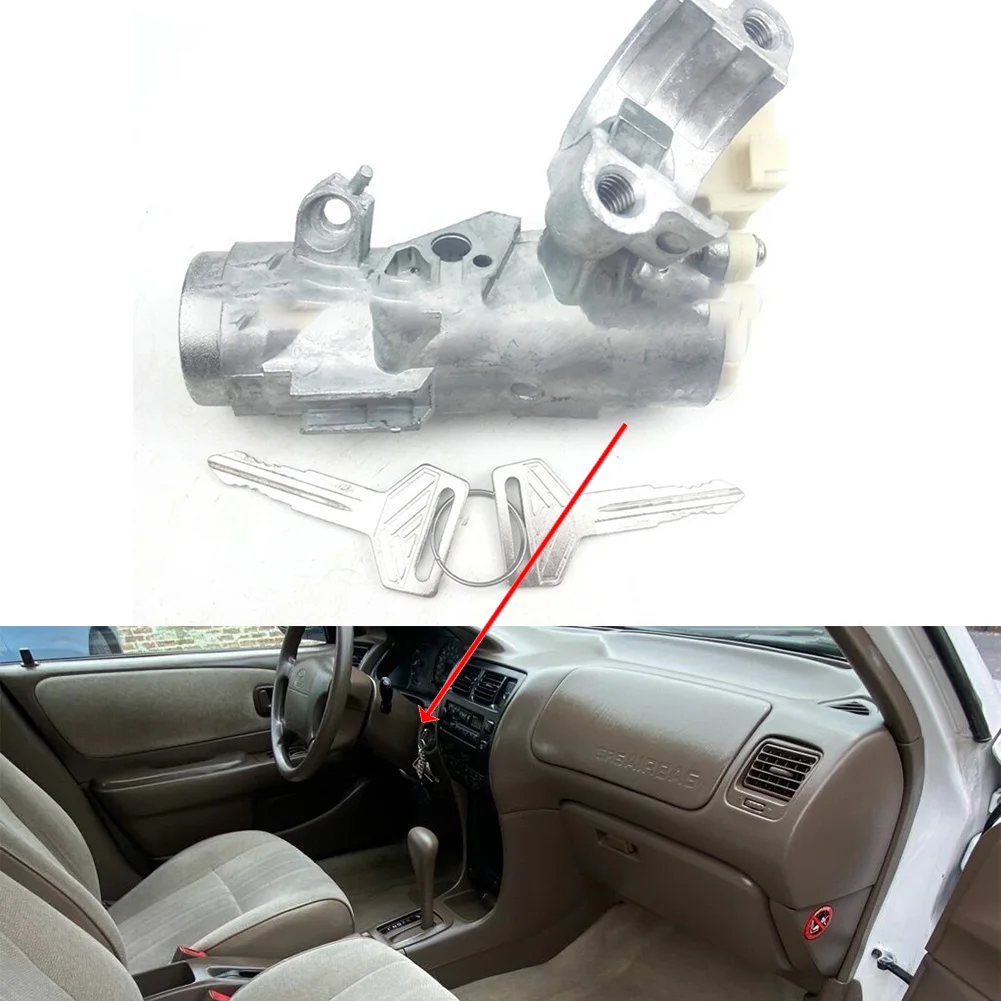 Комплект переключателя зажигания 1 комплект (с 2 ключами) для Toyota COROLLA RAV4 1998 - 2002