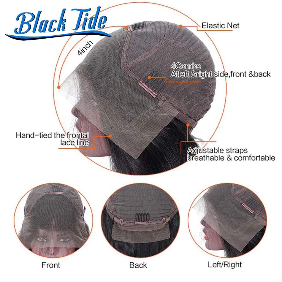 Рисунок 6 - Парики из кудрявых человеческих волос 13x4 HD