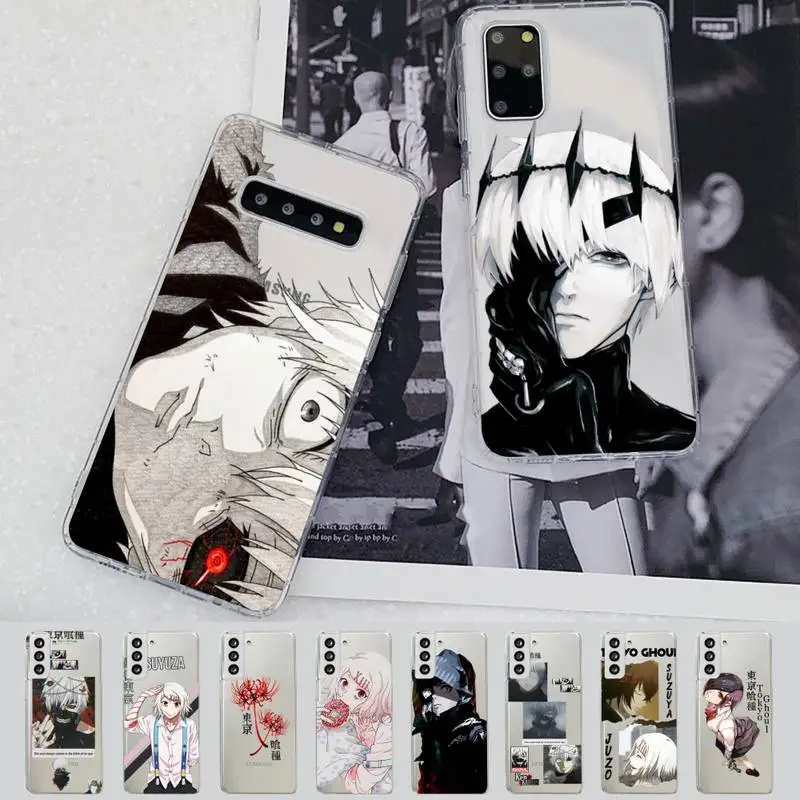 

Japanese Anime Tokyo Ghoul Phone Case for Samsung A51 A52 A71 A12 for Redmi 7 9 9A for Huawei Honor8X 10i Clear Case
