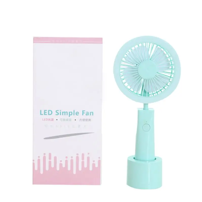 

Outdoor LED Light Stick Handheld Fan Mini Portable With Fill Light Charging USB