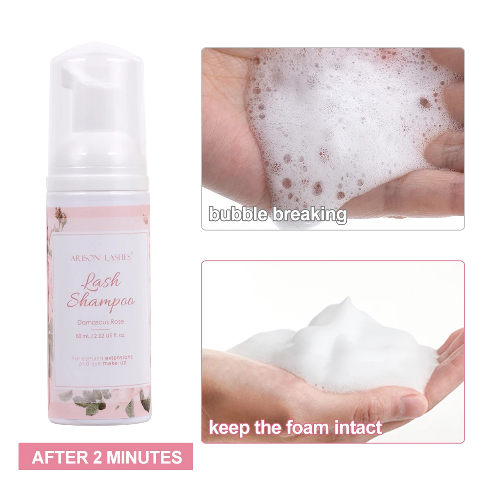 Шампунь для наращивания ресниц ARISON 60 мл