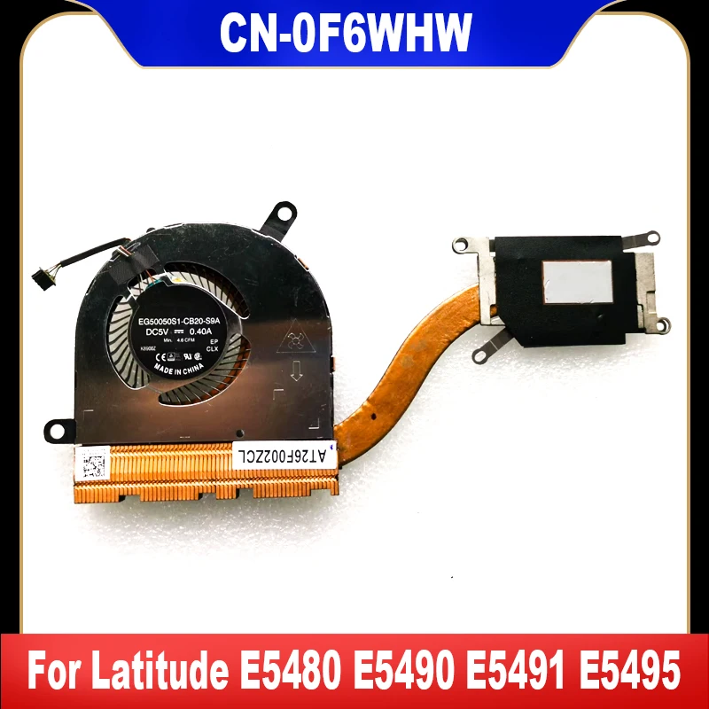 Новый оригинальный радиатор для Dell Latitude E5480 E5490 E5491 E5495
