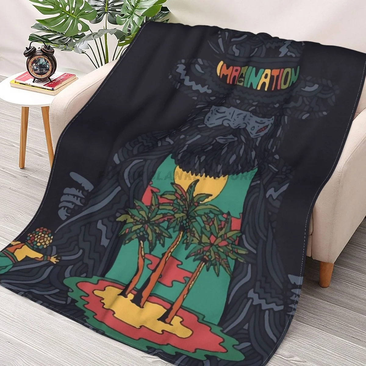 Imagination - Foster The People Throws Blankets Collage Flannel Ultra-Soft Warm picnic blanket bedspread on the bed foster the people foster the people torches