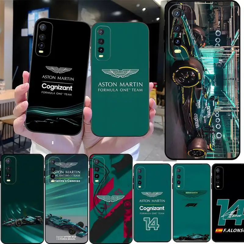 

Aston Martin F1 Race Team Alonso 14 Phone Case For OPPO A52 A94 Find X5 X3 X2 A93 Reno 4 3 Pro A74 A72 A53 Funda Shell