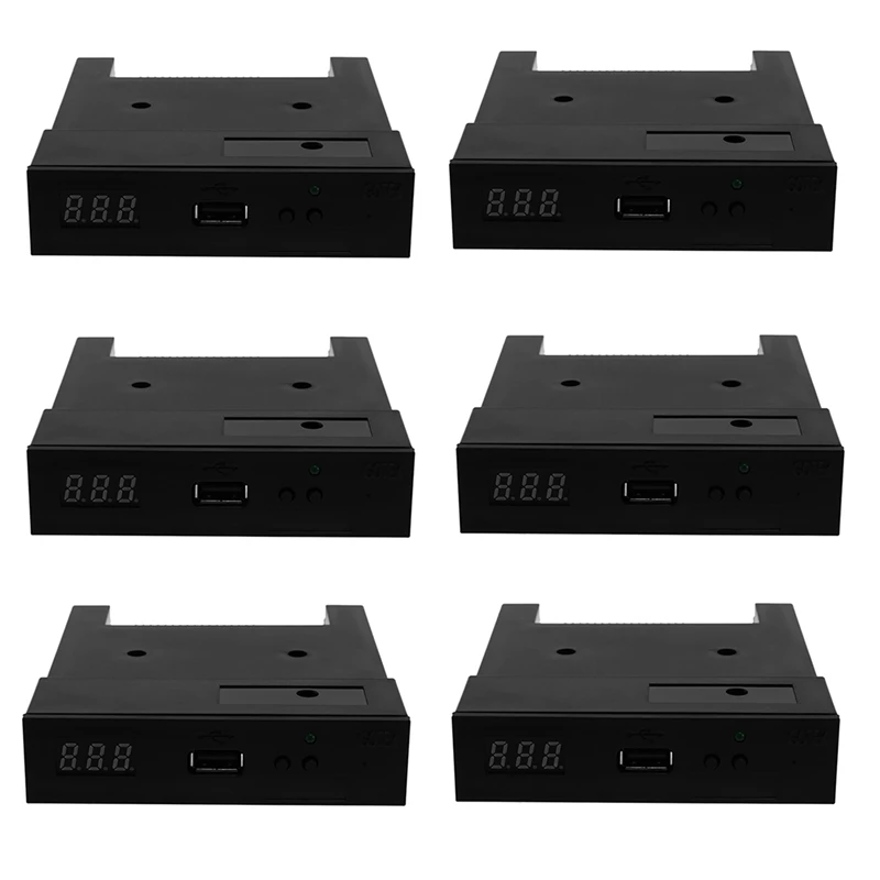 

6X Version Sfr1m44-U100K Black 3.5 Inch 1.44Mb USB Ssd Floppy Drive Emulator For Yamaha Korg Roland Electronic Keyboard
