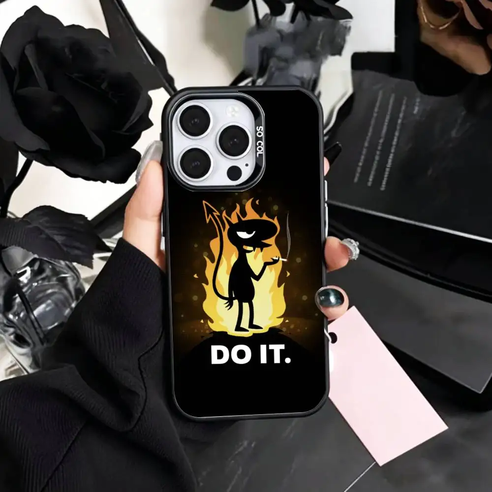Фото Чехол для телефона Fantasy D-Disenchantment для iPhone 17, 16, 15, 14, 13, 12, 11 Plus, Pro Max, цветной, с серебряным покрытием внутри №4