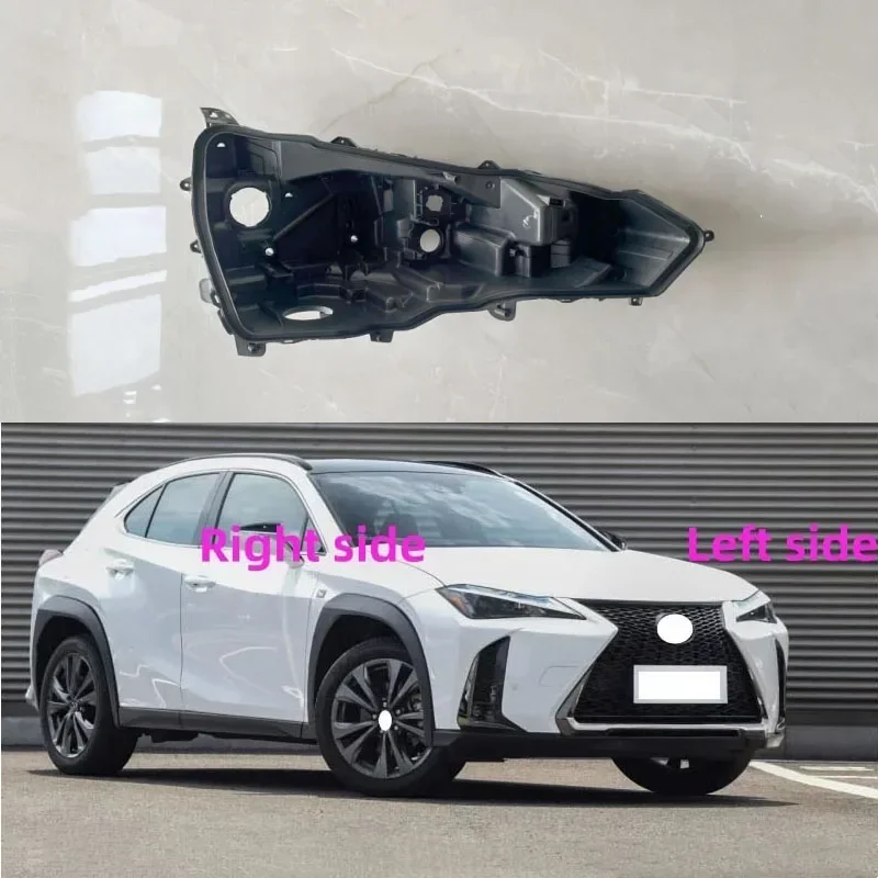 Для Lexus UX200 UX260 2019 2020 2021 2022 сменная база фары домашняя фара черная задняя крышка