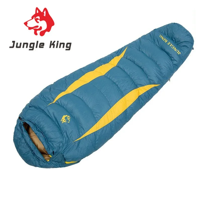 Спальный мешок JUNGLE KING CY24SD04 теплый пуховой для взрослых поездок на кемпинге три
