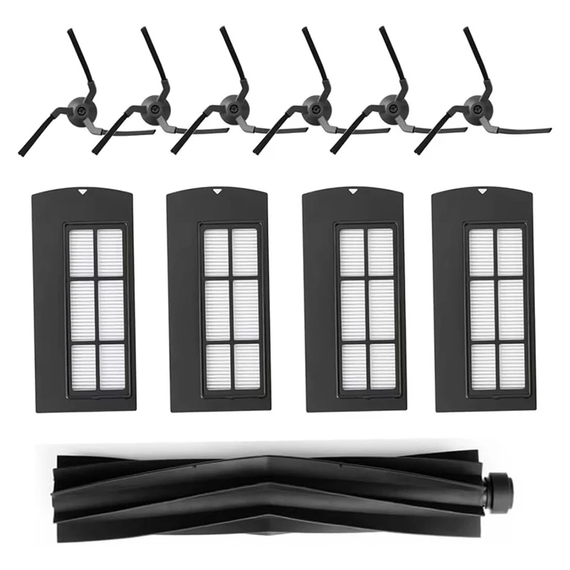 Комплект сменных аксессуаров совместимый с роботами-пылесосами Eufy X9 Pro запасные