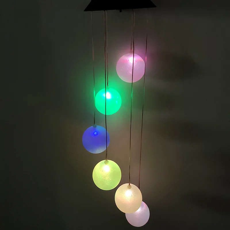 

Solar Pet Ball Wind Chime Light