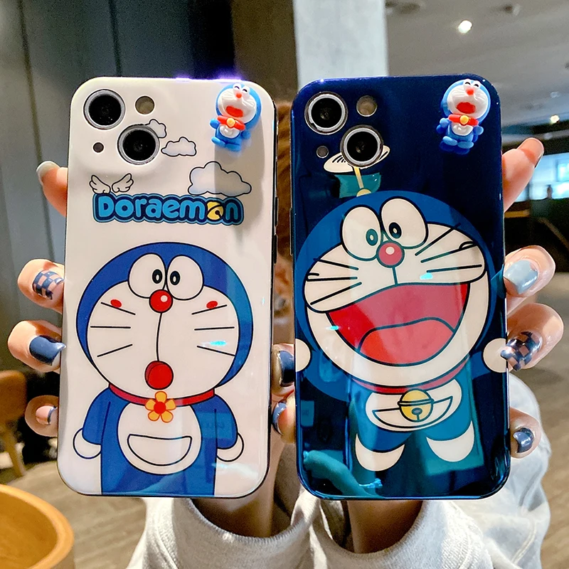 

Bandai Cute Anime Doraemon Phone Case for Huawei P30 P40 P50 Pro mate30 40 Pro Honor 50 60 nova7 8 SE Cover