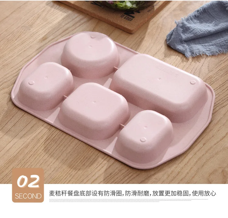 Столовые приборы 2022 дюйма из искусственной соломы набор 4 предметов для быстрого