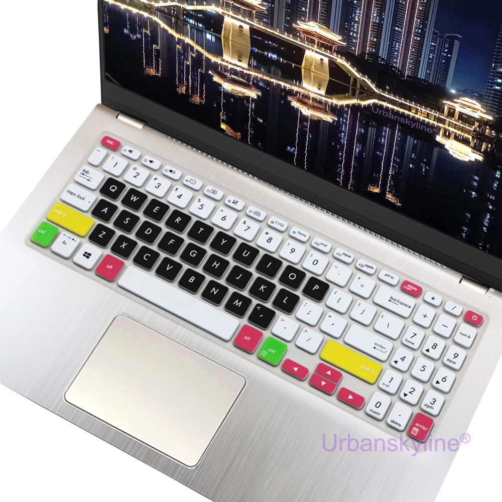 Чехол для клавиатуры ASUS Vivobook Pro 15 15X OLED GO S S15 N6506 S5507 S5506 M5506 X1505 M1505 K3504 силиконовый