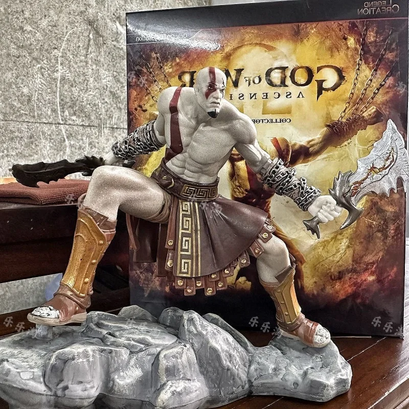 Фото Коллекционная фигурка Кратоса из God of War Ascension, 18 см, высокое качество, аниме-стиль, для фанатов, декоративное украшение, подарок №2