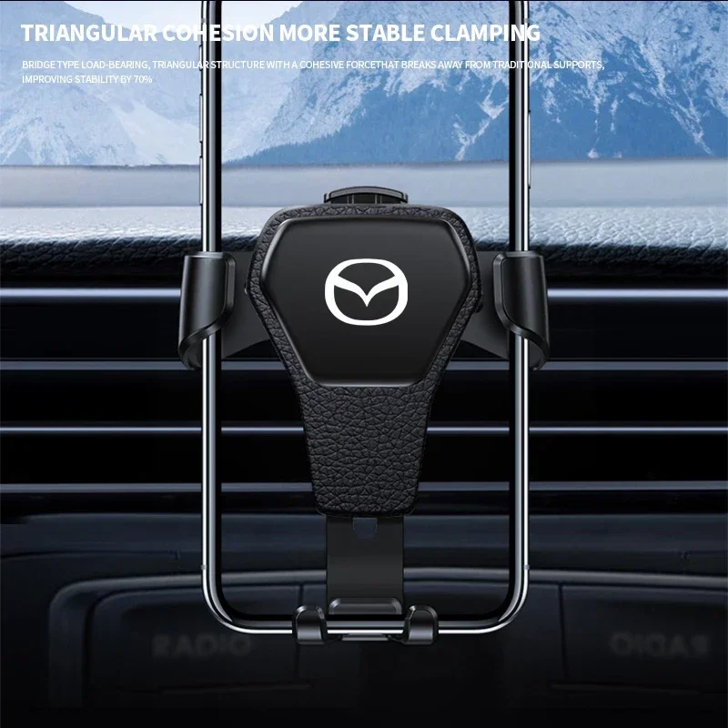 Автомобильный держатель для телефона Gravity Auto Matic Expansion Подставка мобильного Mazda 2 3