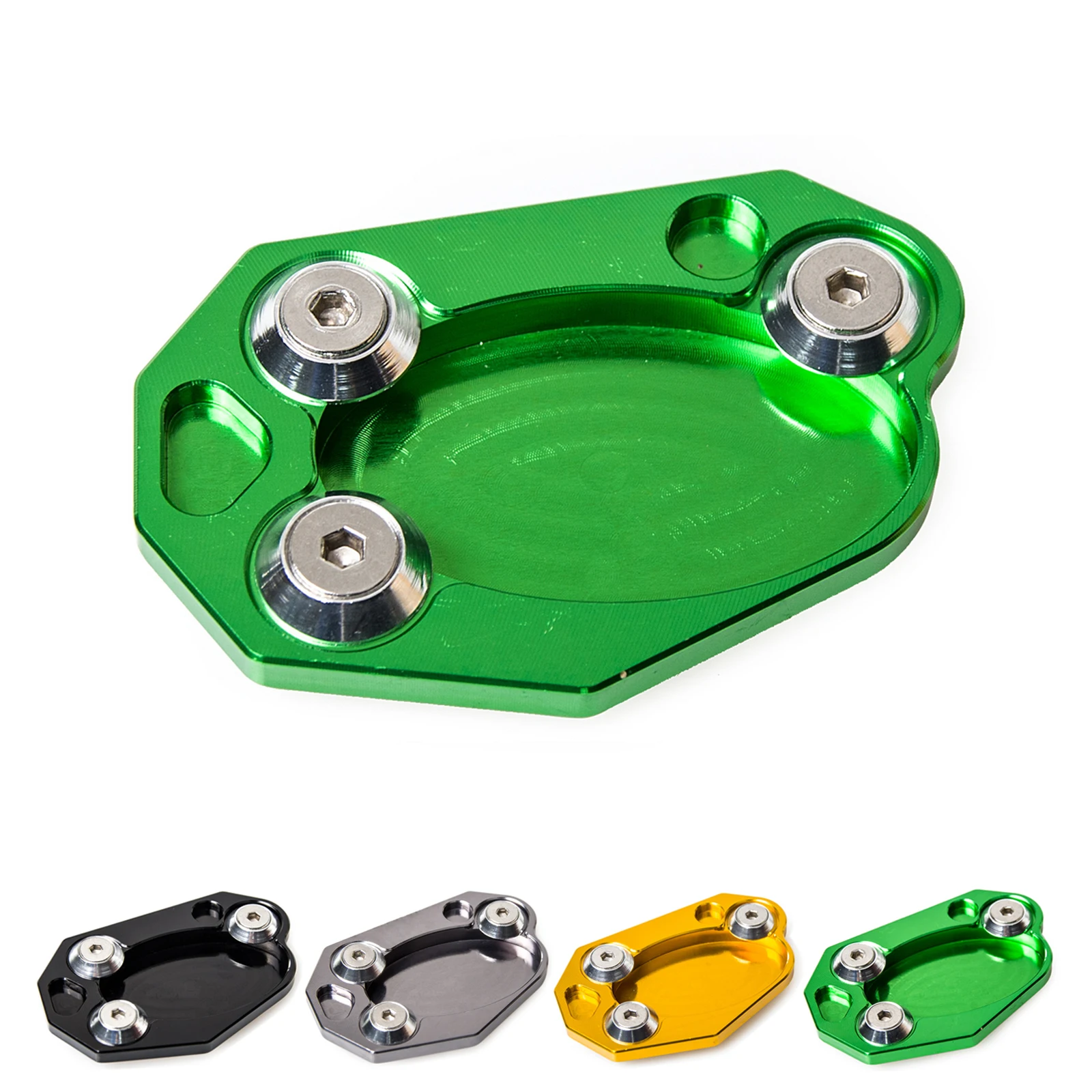 

Для Z1000 парковочная подставка увеличитель для Kawasaki Z1000 2010-2017 ZX-10R 08-16 ER6N 2012-2016 боковая подставка держатель педали