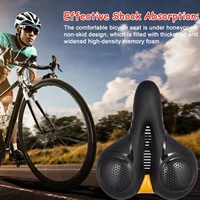soft bicycle seat breathable bicycle saddle seat cover comfortable foam seat mountain cycling pad cushion bike accessories