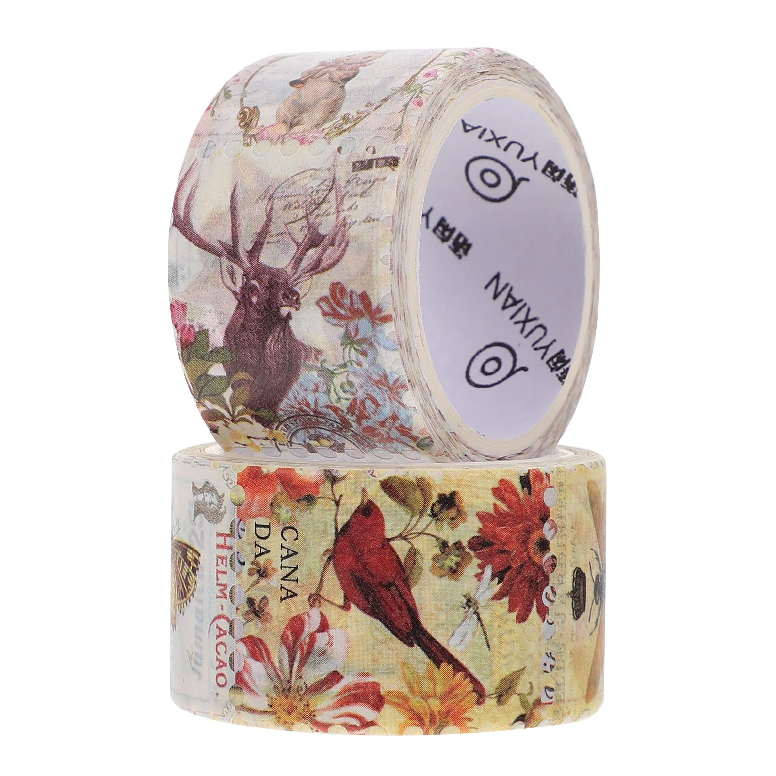 

Tapes Decorative Masking Stickers Vintage Stamp Paper Gothic Decal Scrapebookjapanese Sticker Floral Washithintape Colored